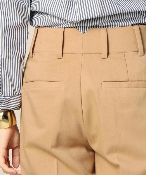 BEAUTY&YOUTH UNITED ARROWS（ビューティーアンドユースユナイテッドアローズ）の「BY ハイウエスト ペグトップパンツ ◆（その他パンツ・レディース・ブラック/ベージュ/レッド/ダークグリーン・MEDIUM/SMALL）」の10枚目の写真