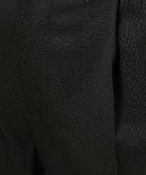 BEAUTY&YOUTH UNITED ARROWS（ビューティーアンドユースユナイテッドアローズ）の「BY ハイウエスト ペグトップパンツ ◆（その他パンツ・レディース・ブラック/ベージュ/レッド/ダークグリーン・MEDIUM/SMALL）」の5枚目の写真