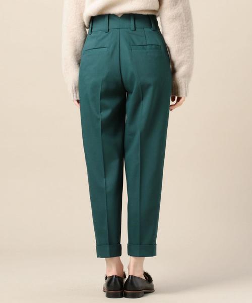 BEAUTY&YOUTH UNITED ARROWS（ビューティーアンドユースユナイテッドアローズ）の「BY ハイウエスト ペグトップパンツ ◆（その他パンツ・レディース・ブラック/ベージュ/レッド/ダークグリーン・MEDIUM/SMALL）」の19枚目の写真