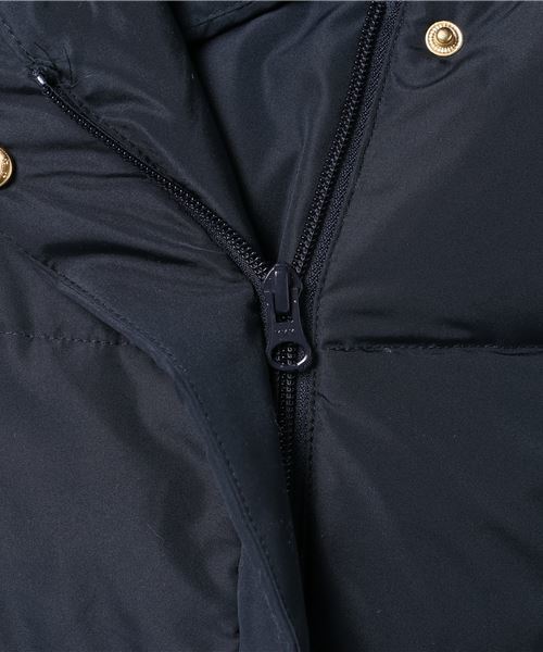 LBC(エルビーシー)の「タフタダウンコート (ダウンジャケット/コート・レディース・ベージュ/ネイビー・LARGE/MEDIUM)」の7枚目の写真