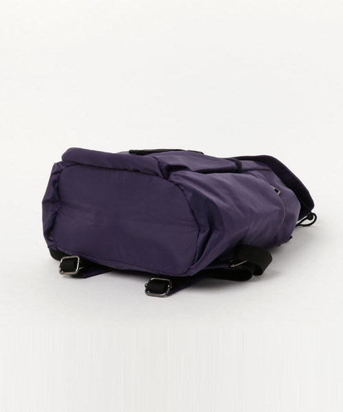 florist（フローリスト）の「シンプルナイロンバッグパック（バックパック/リュック・レディース・カーキ/ネイビー/モカ/ピンク/パープル/ブラック・FREE）」の11枚目の写真