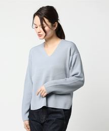 AURALEE（オーラリー）の「AURALEE Vネックプルオーバーニット（ニット