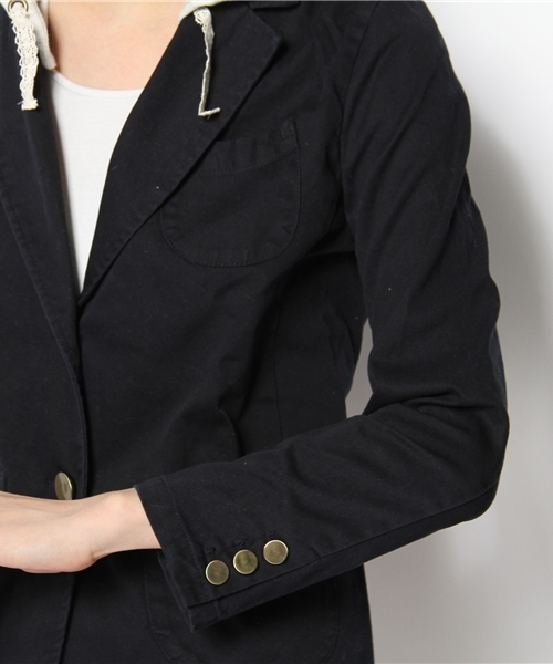 earth music&ecology(アースミュージックアンドエコロジー)の「2Way Tailor/LJK(テーラードジャケット・レディース・ネイビー・SMALL/MEDIUM)」の7枚目の写真