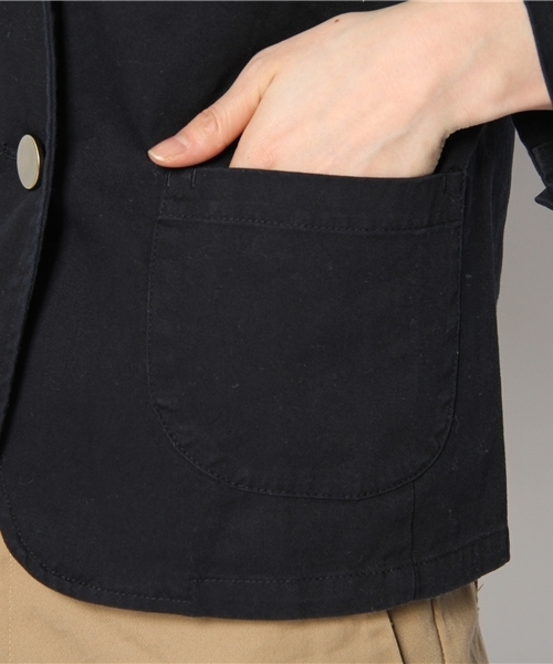earth music&ecology(アースミュージックアンドエコロジー)の「2Way Tailor/LJK(テーラードジャケット・レディース・ネイビー・SMALL/MEDIUM)」の9枚目の写真