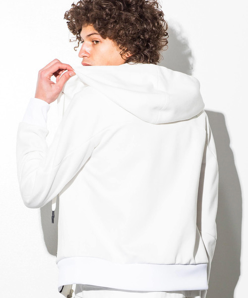 CDM BY CARPEDIEM（シーディーエムバイカルペディエム）の「CDM BY CARPEDIEM(シーディーエム バイ カルペディエム)テックフィールドジャケット/パーカー（パーカー・メンズ・ホワイト/ブラック・SMALL/MEDIUM/LARGE）」の6枚目の写真