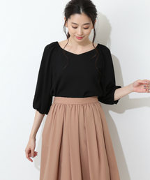 NATURAL BEAUTY BASIC | ボリュームスリーブブラウス(シャツ/ブラウス)