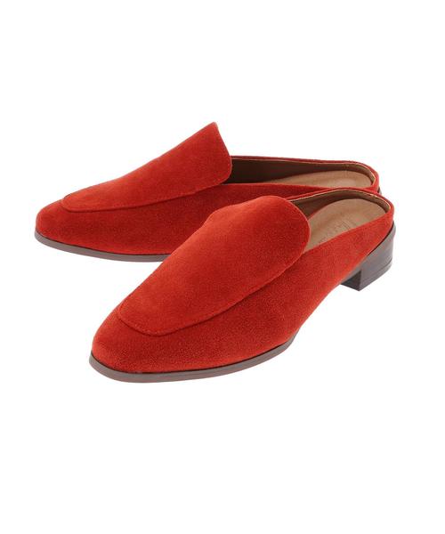 SEVENDAYS=SUNDAY(セブンデイズサンデイ)の「EBLOUNA スクエアトゥミュール(パンプス・レディース・ベージュ/ブラック/オレンジ・L/M)」の6枚目の写真