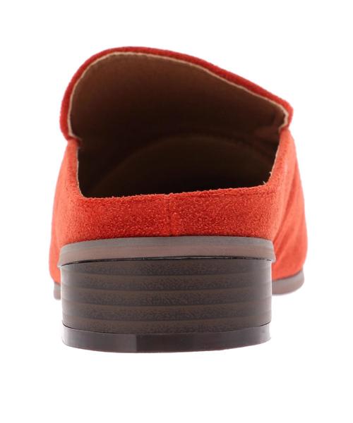 SEVENDAYS=SUNDAY(セブンデイズサンデイ)の「EBLOUNA スクエアトゥミュール(パンプス・レディース・ベージュ/ブラック/オレンジ・L/M)」の7枚目の写真