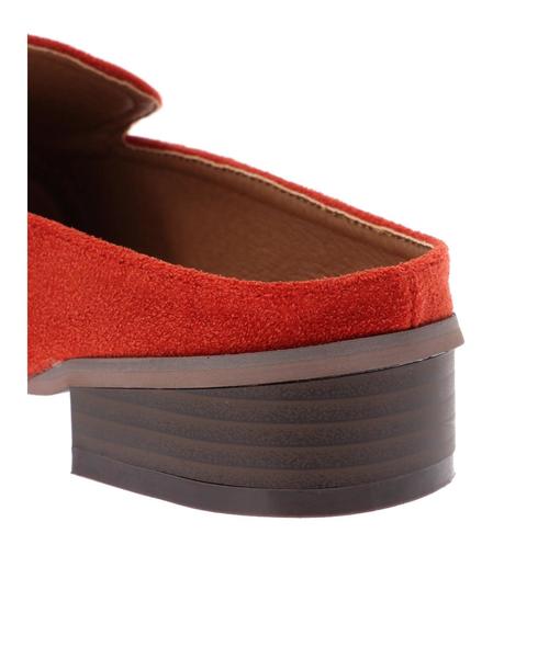 SEVENDAYS=SUNDAY(セブンデイズサンデイ)の「EBLOUNA スクエアトゥミュール(パンプス・レディース・ベージュ/ブラック/オレンジ・L/M)」の10枚目の写真