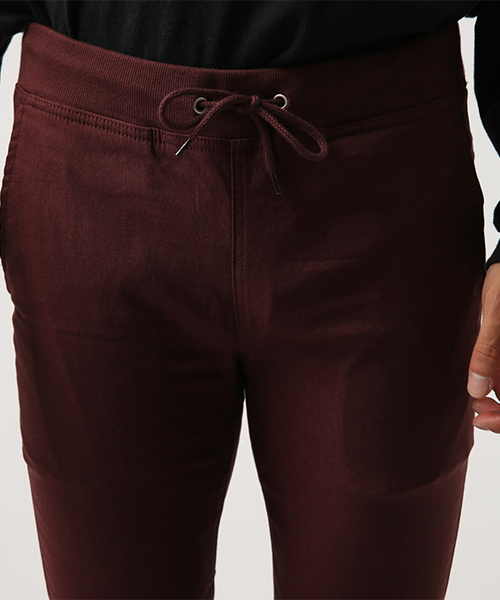 AZUL by moussy（アズールバイマウジー）の「ストレッチ裏起毛裾リブパンツ（その他パンツ・メンズ・ブラック/杢グレー/ボルドー・X-LARGE/SMALL/X-SMALL/MEDIUM/LARGE）」の22枚目の写真