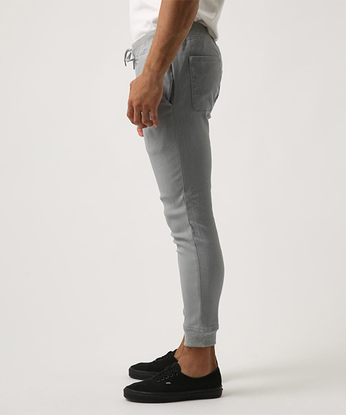 AZUL by moussy（アズールバイマウジー）の「ストレッチ裏起毛裾リブパンツ（その他パンツ・メンズ・ブラック/杢グレー/ボルドー・X-LARGE/SMALL/X-SMALL/MEDIUM/LARGE）」の11枚目の写真