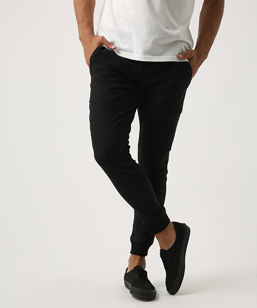 AZUL by moussy（アズールバイマウジー）の「ストレッチ裏起毛裾リブパンツ（その他パンツ・メンズ・ブラック/杢グレー/ボルドー・X-LARGE/SMALL/X-SMALL/MEDIUM/LARGE）」の13枚目の写真