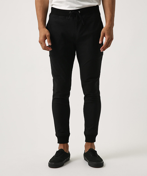 AZUL by moussy（アズールバイマウジー）の「ストレッチ裏起毛裾リブパンツ（その他パンツ・メンズ・ブラック/杢グレー/ボルドー・X-LARGE/SMALL/X-SMALL/MEDIUM/LARGE）」の4枚目の写真