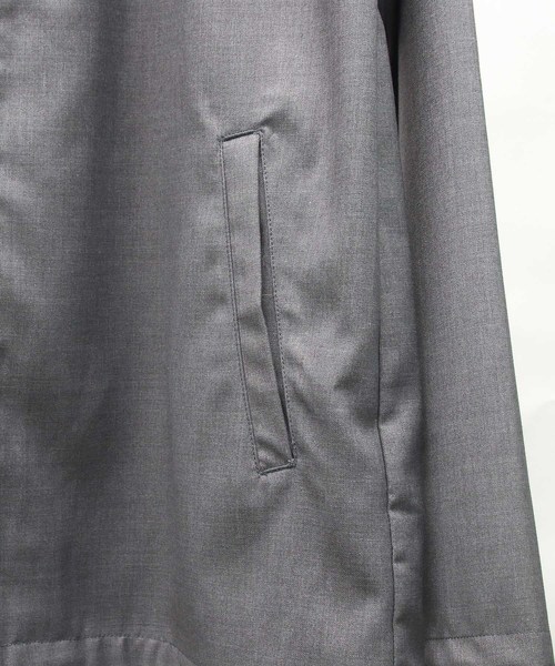 Confirm(コンファーム)の「Confirm / コンファーム ノーカラーZIPジャケット(ノーカラージャケット・メンズ・ブラック/グレー・M/L)」の10枚目の写真