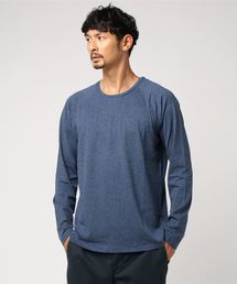 MAJESTIC HOMME クルーネック長袖プルオーバー