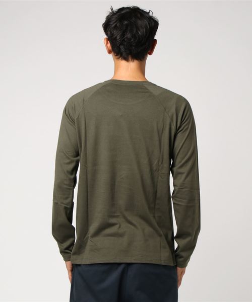MAJESTIC HOMME(マジェスティックオム)の「MAJESTIC HOMME クルーネック長袖プルオーバー(Tシャツ/カットソー・メンズ・ホワイト/カーキ/ダークブルー・S/M)」の5枚目の写真