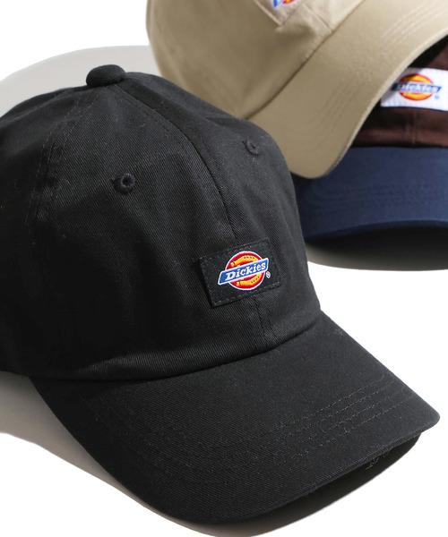 Dickies(ディッキーズ)の「∴WEGO/Dickies別注ワンポイントキャップ(キャップ・レディース・ブラック/ベージュ/その他1・FREE)」の2枚目の写真