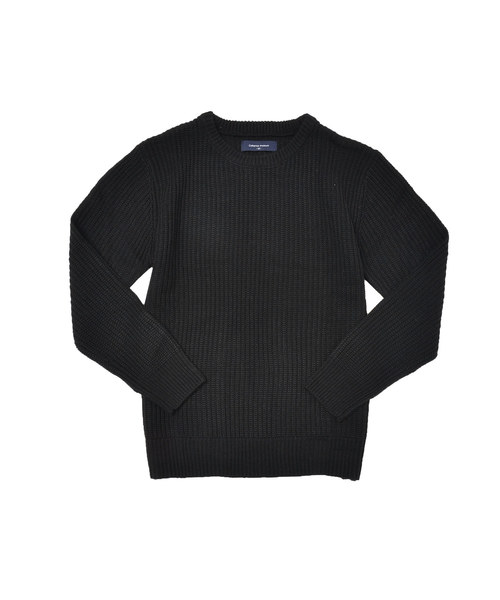 MinoriTY（マイノリティ）の「ルーズシルエット7G片畦クルーネックニット（ニット/セーター・メンズ・ブラック/ブラウン/ワイン/ネイビー/グレー/ホワイト/オレンジ/ベージュ・L/M）」の20枚目の写真