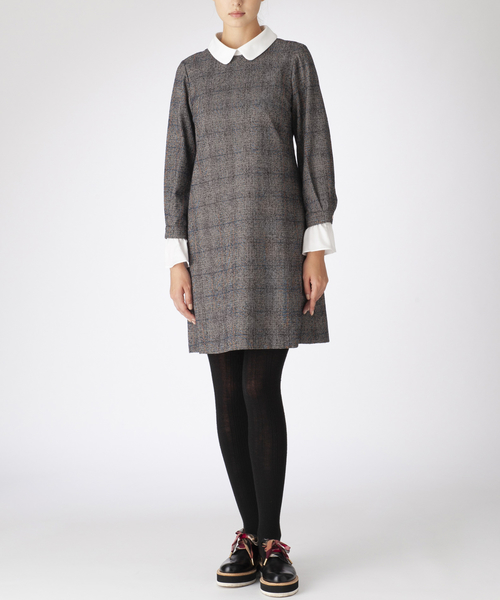 Blue Label Crestbridge ブルーレーベルクレストブリッジ の レトログレンチェックワンピース ワンピース Wear