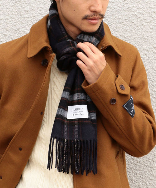 SHIPS（シップス）の「SHIPS Days:カシミヤ リバーシブルマフラー