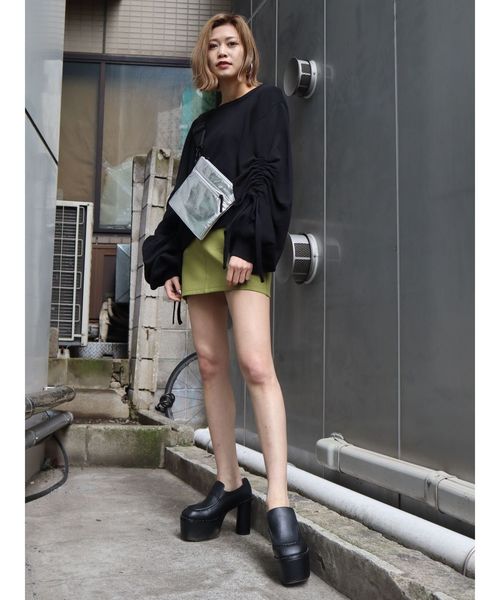 EMODA（エモダ）の「ワンショルダーボリュームトップス（スウェット