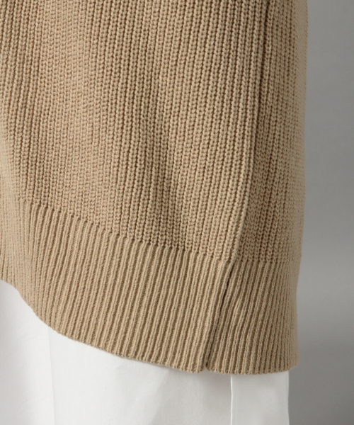 LOWRYS FARM（ローリーズファーム）の「アゼロングカーディガン　825301（カーディガン/ボレロ・レディース・ブラック/ベージュ/ブルー/オフホワイト・FREE）」の12枚目の写真