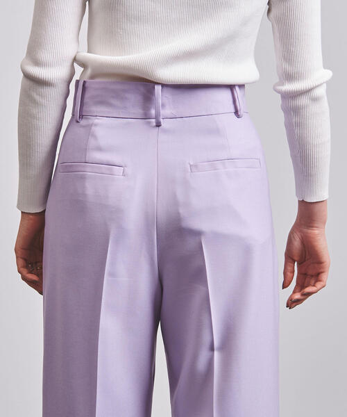 UNITED ARROWS(ユナイテッドアローズ)の「UBCB NEO-ST タック ワイドパンツ◆(その他パンツ・レディース・ライム/ライラック・40/36/34/38)」の9枚目の写真