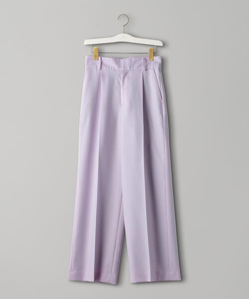 UNITED ARROWS(ユナイテッドアローズ)の「UBCB NEO-ST タック ワイドパンツ◆(その他パンツ・レディース・ライム/ライラック・40/36/34/38)」の12枚目の写真