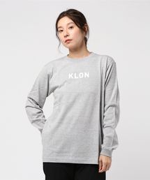 KLON LONG T GRAY(LOGO WHITE)