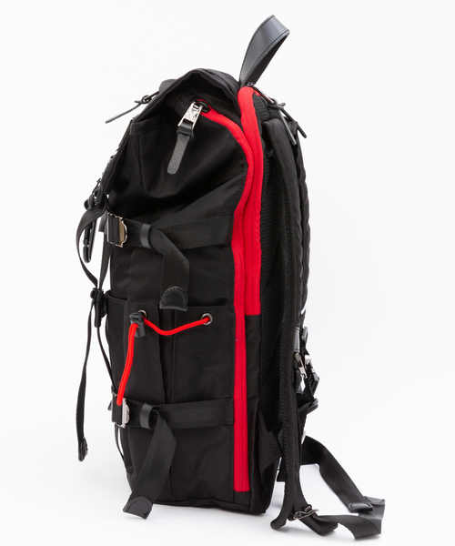 MAKAVELIC(マキャベリック)の「【MAKAVELIC】LIMITED MESHWORK バックパック(バックパック/リュック・メンズ・ブラック/カーキ・フリー)」の3枚目の写真