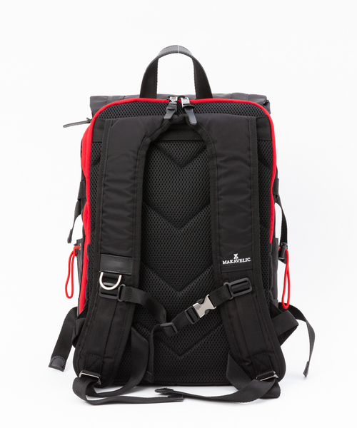 MAKAVELIC(マキャベリック)の「【MAKAVELIC】LIMITED MESHWORK バックパック(バックパック/リュック・メンズ・ブラック/カーキ・フリー)」の4枚目の写真