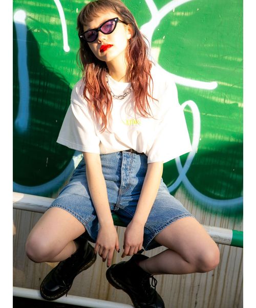 jouetie（ジュエティ）の「SENSATION T（Tシャツ/カットソー・レディース・ブラック/オフホワイト/ピンク/ライトグリーン・MEDIUM）」の15枚目の写真