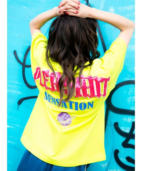 jouetie（ジュエティ）の「SENSATION T（Tシャツ/カットソー・レディース・ブラック/オフホワイト/ピンク/ライトグリーン・MEDIUM）」の22枚目の写真