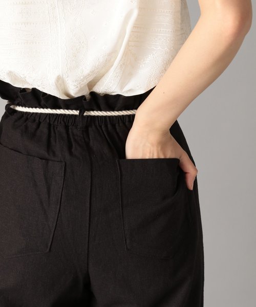PAGEBOY（ページボーイ）の「アサコンロープベルトパンツ2（その他パンツ・レディース・ブラック/ベージュ/オフホワイト/オレンジ・FREE）」の14枚目の写真