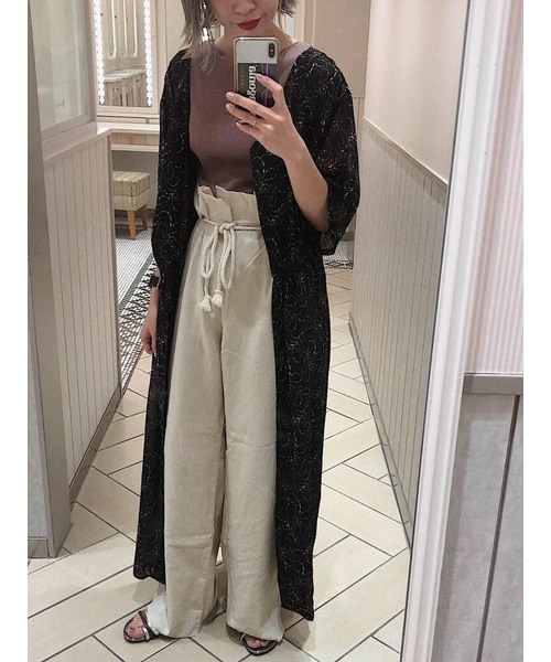 PAGEBOY（ページボーイ）の「アサコンロープベルトパンツ2（その他パンツ・レディース・ブラック/ベージュ/オフホワイト/オレンジ・FREE）」の21枚目の写真