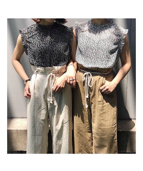 PAGEBOY（ページボーイ）の「アサコンロープベルトパンツ2（その他パンツ・レディース・ブラック/ベージュ/オフホワイト/オレンジ・FREE）」の20枚目の写真