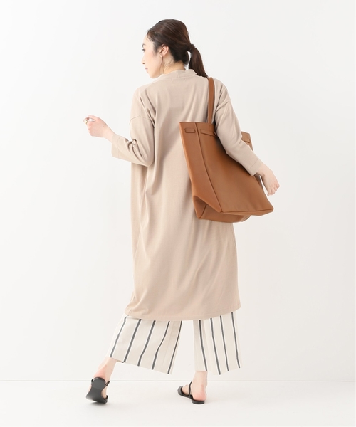 La TOTALITE(ラトータリテ)の「POPロングカーディガン【手洗い可能】◆(カーディガン/ボレロ・レディース・ブラック/ベージュ・FREE)」の15枚目の写真