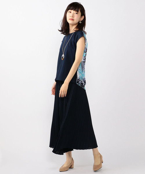 A/C DESIGN BY ALPHA CUBIC(エーシーデザインバイアルファキュービック)の「バックプリントプルオーバー(Tシャツ/カットソー・レディース・グリーン/ブルー・M size/L size)」の13枚目の写真