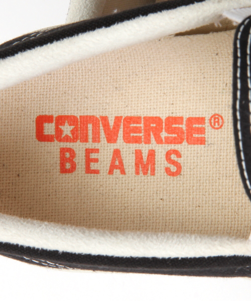 BEAMS（ビームス）の「○CONVERSE×BEAMS / 別注 スリッポン 14SS（スニーカー・メンズ・ブラック/レッド・9.5/6.5/10.5/7/6/9/7.5/8.5/8）」の6枚目の写真
