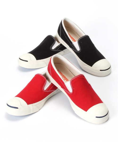 BEAMS（ビームス）の「○CONVERSE×BEAMS / 別注 スリッポン 14SS（スニーカー・メンズ・ブラック/レッド・9.5/6.5/10.5/7/6/9/7.5/8.5/8）」の11枚目の写真