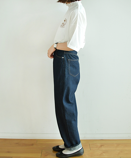 PairPair（ペアペア）の「もぐもぐ！ブレッドくんバックプリントTシャツ（Tシャツ/カットソー・レディース・グリーン/ボルドー/モカ・FREE）」の6枚目の写真
