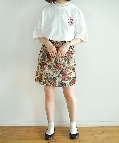 PairPair（ペアペア）の「もぐもぐ！ブレッドくんバックプリントTシャツ（Tシャツ/カットソー・レディース・グリーン/ボルドー/モカ・FREE）」の17枚目の写真