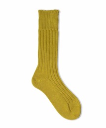 decka Quality socks（デカクオリティソックス）の「decka quality socks Cased heavy weight plain socks デカ クォリティソックス リブソックス 靴下 メンズ 25～28cm（ソックス/靴下）」