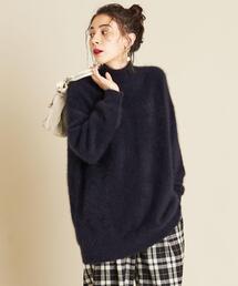 BEAUTY&YOUTH UNITED ARROWS | BY∴ ヘアリーボトルネックニットプルオーバー(ニット/セーター)