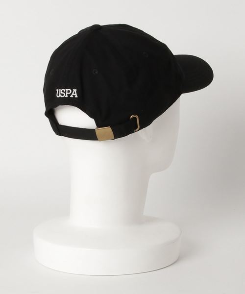 U.S. POLO ASSN.(ユーエスポロアッスン)の「U.S. POLO ASSN./ユーエスポロアッスン ダブルホースマン刺繍 ローキャップ(キャップ・メンズ・ブラック/ベージュ/ネイビー・FREE)」の4枚目の写真