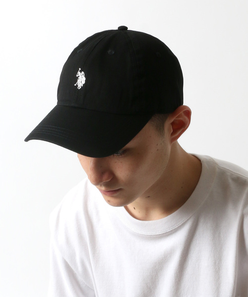 U.S. POLO ASSN.(ユーエスポロアッスン)の「U.S. POLO ASSN./ユーエスポロアッスン ダブルホースマン刺繍 ローキャップ(キャップ・メンズ・ブラック/ベージュ/ネイビー・FREE)」の6枚目の写真