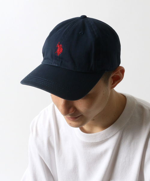 U.S. POLO ASSN.(ユーエスポロアッスン)の「U.S. POLO ASSN./ユーエスポロアッスン ダブルホースマン刺繍 ローキャップ(キャップ・メンズ・ブラック/ベージュ/ネイビー・FREE)」の10枚目の写真