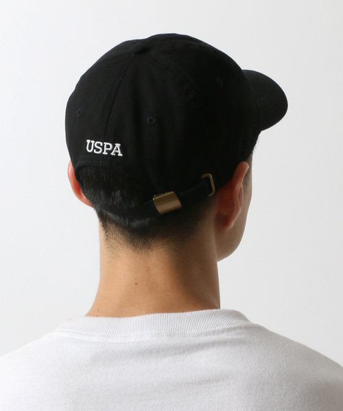 U.S. POLO ASSN.(ユーエスポロアッスン)の「U.S. POLO ASSN./ユーエスポロアッスン ダブルホースマン刺繍 ローキャップ(キャップ・メンズ・ブラック/ベージュ/ネイビー・FREE)」の11枚目の写真