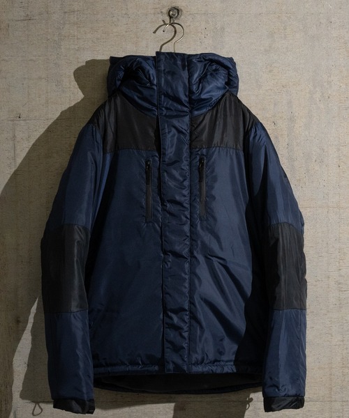 JOHN'S CLOSET（ジョンズクローゼット）の「【40I】エコダウン フーデットジャケット（ダウンジャケット/コート・メンズ・レッド/カーキ/イエロー/ブラック/ベージュ/ネイビー/チャコールグレー・LARGE/MEDIUM/X-LARGE）」の5枚目の写真