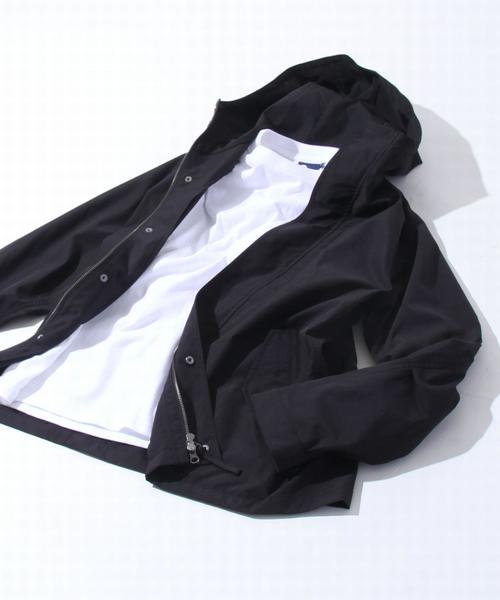 coen（コーエン）の「ボリュームネックショートモッズブルゾン(ネイビー⇒WEB限定カラー)#（モッズコート・メンズ・オリーブ/ブラック/ネイビー・SMALL/LARGE/X-LARGE/MEDIUM）」の20枚目の写真